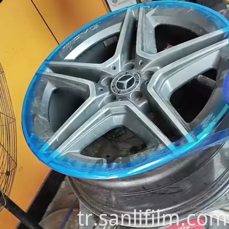 Perforation Option for Wheel Protective Film